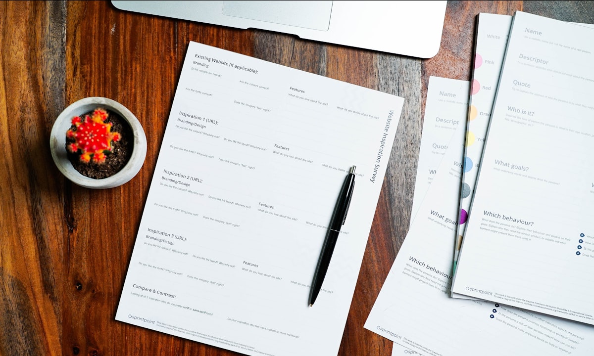Papers on a table. The choice is per opportunity, not once for the whole company.